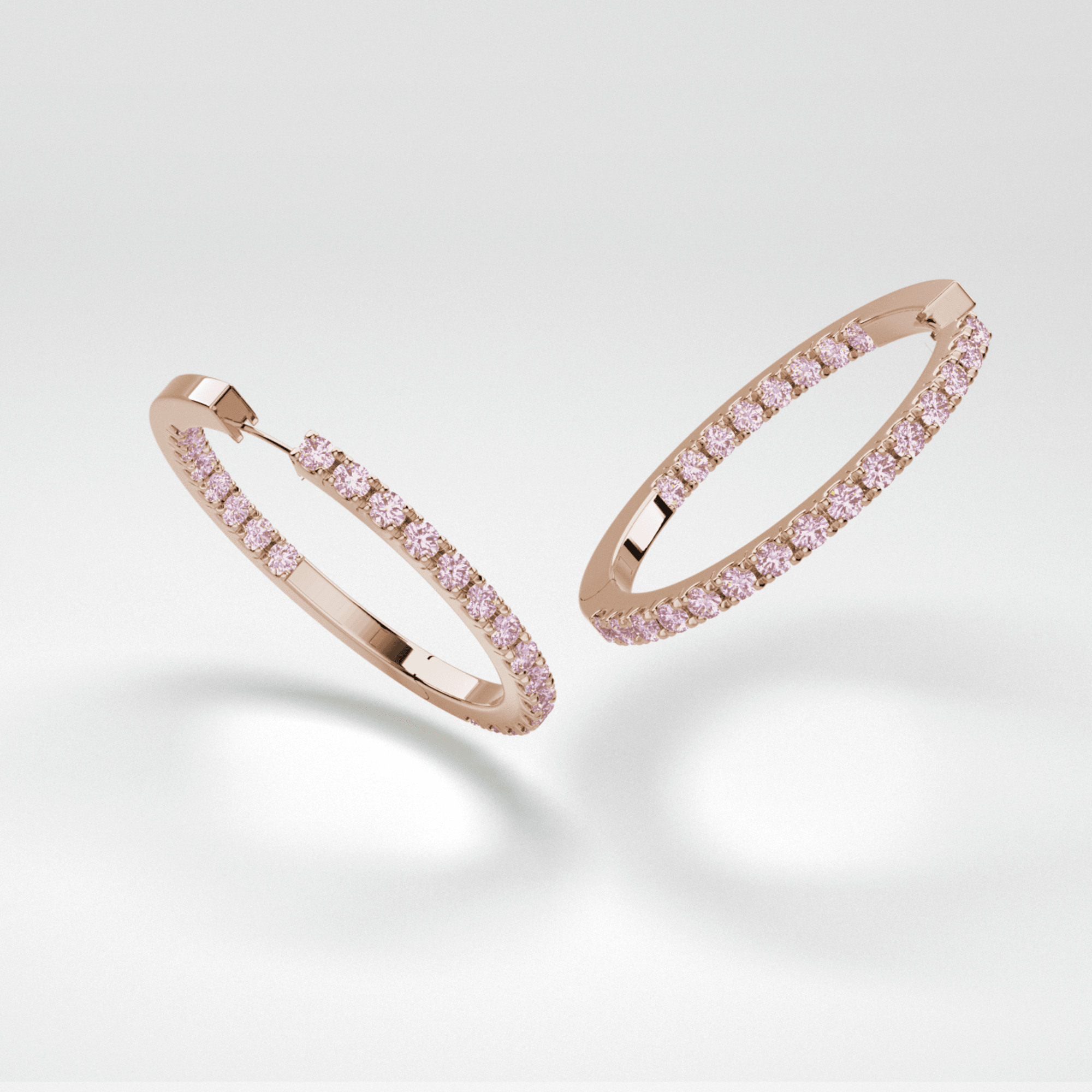 The Line Hoop Earrings