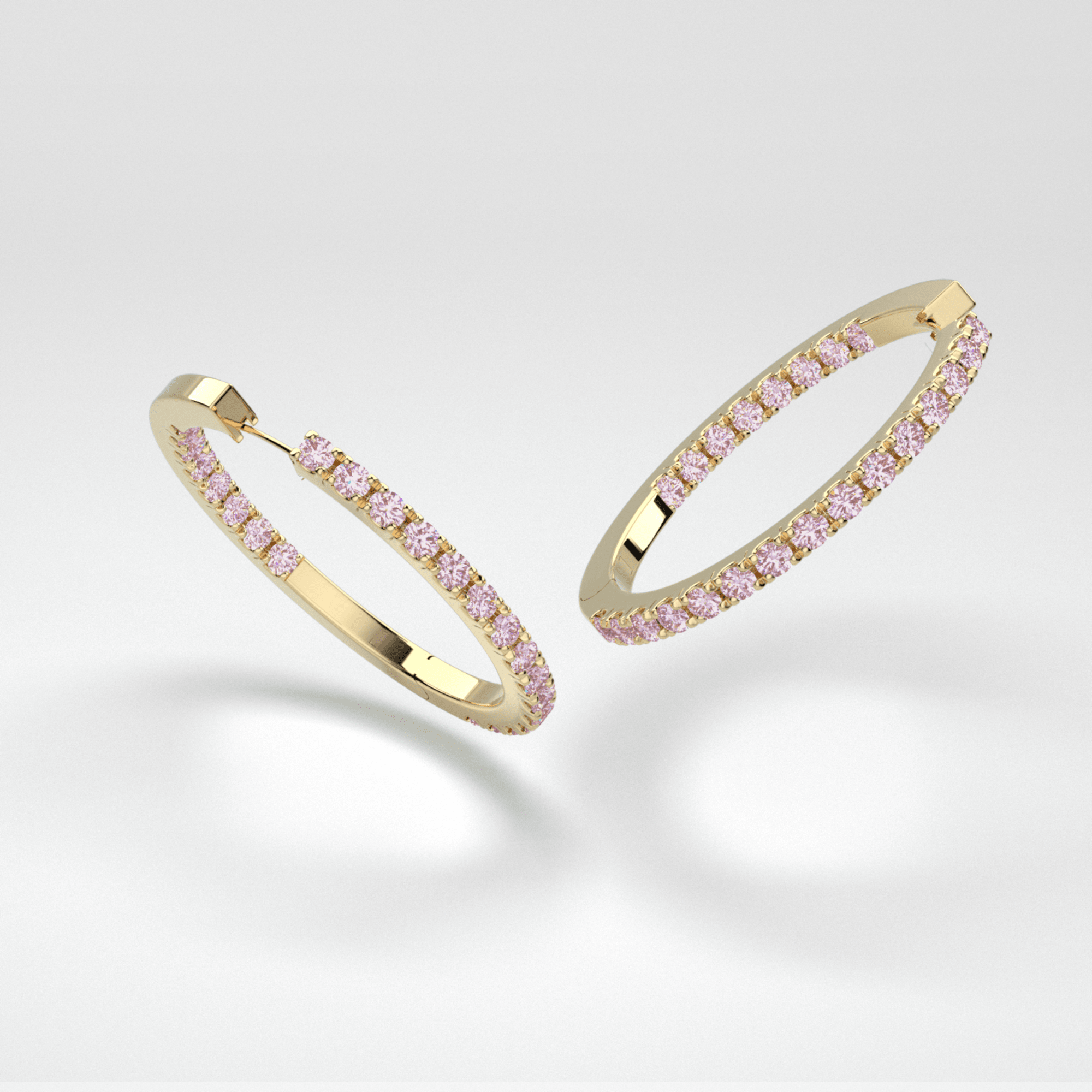 The Line Hoop Earrings
