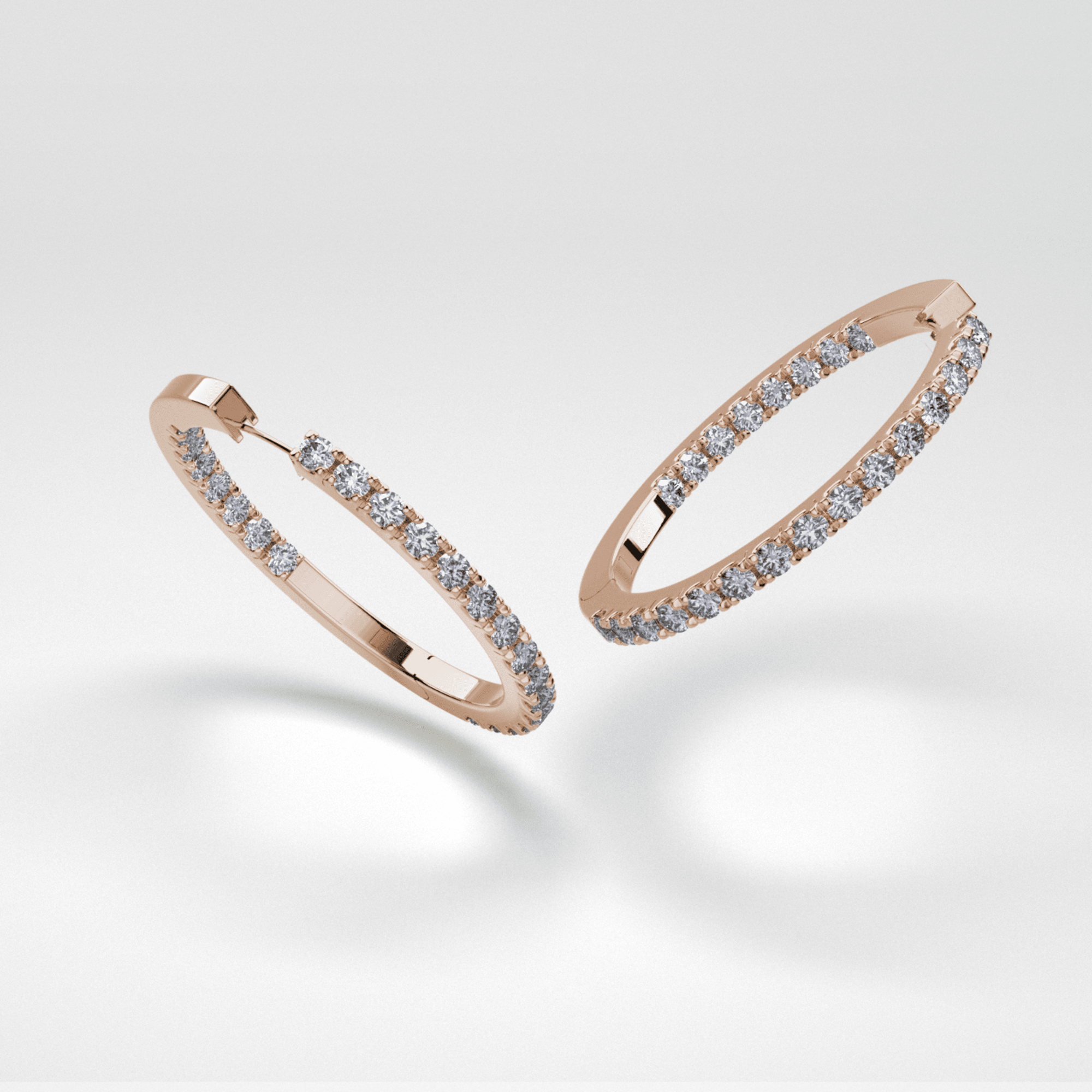 The Line Hoop Earrings