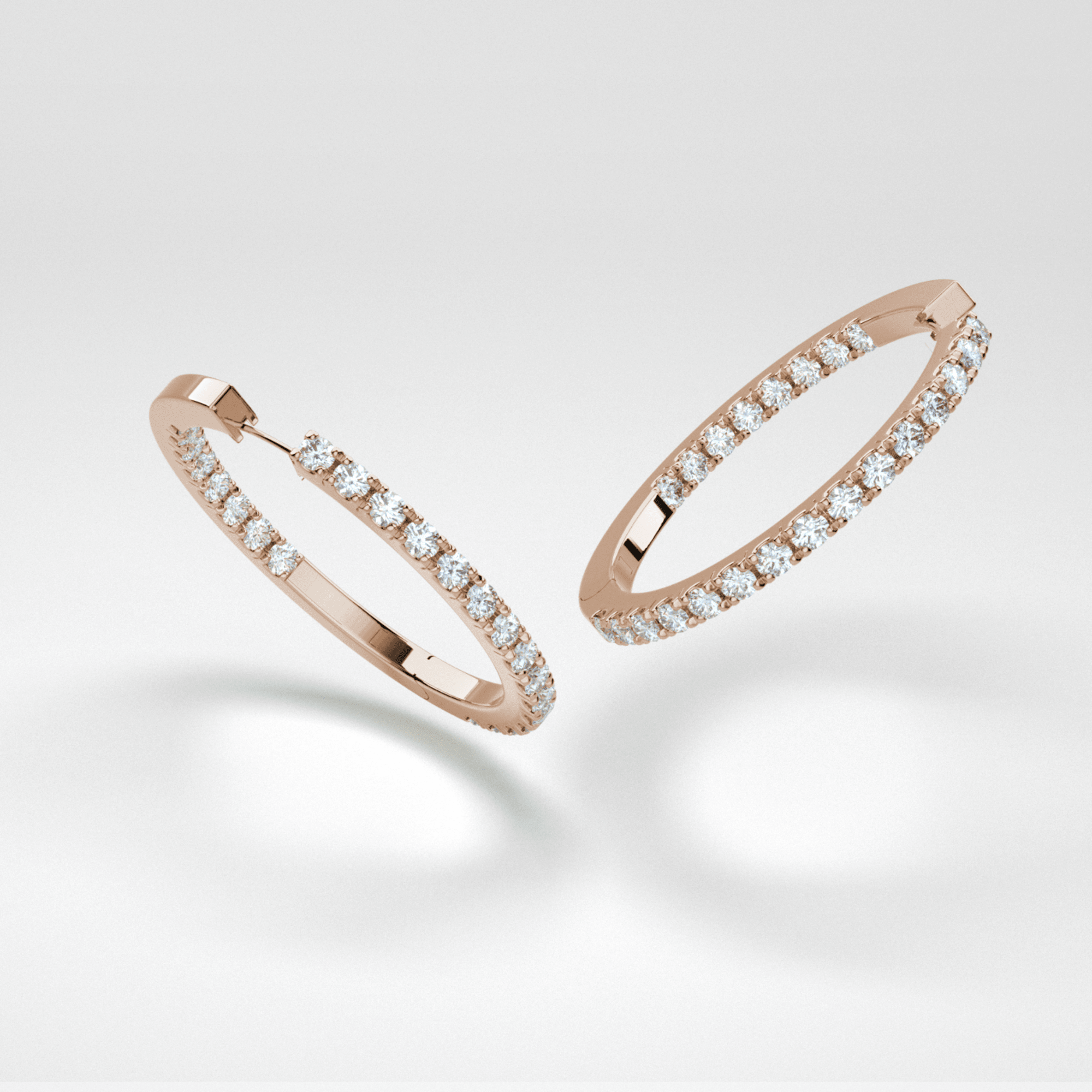 The Line Hoop Earrings