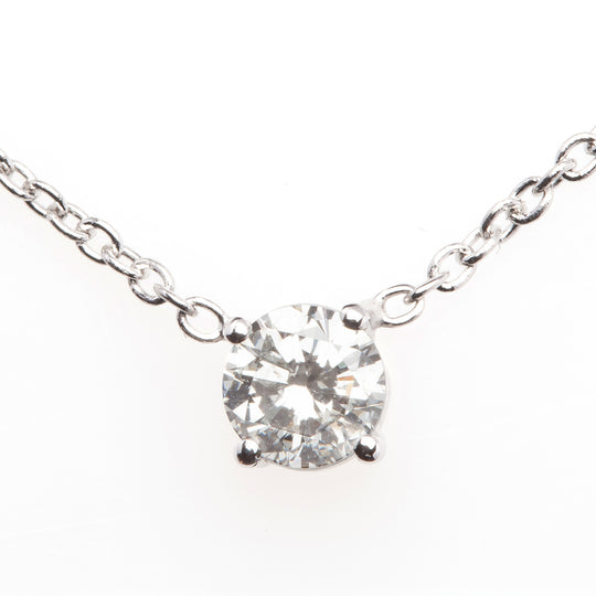 White Diamond Pendant