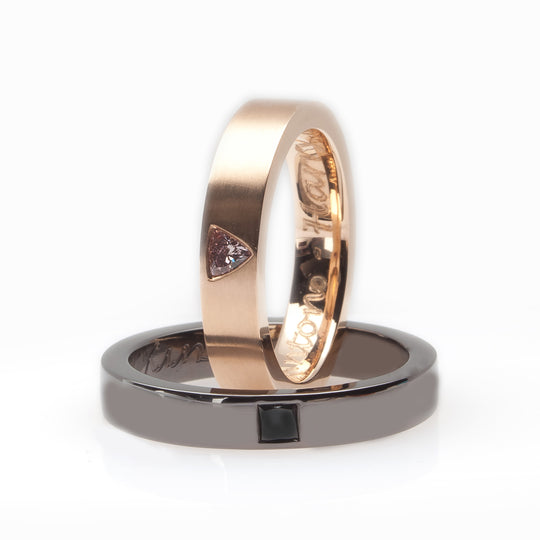 His & His Wedding Bands