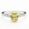 Canary Yellow Diamond Ring