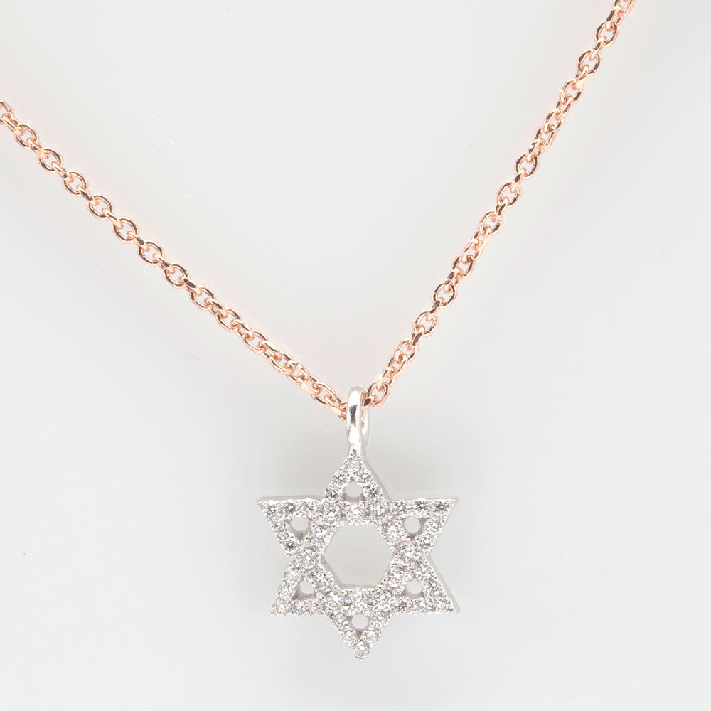 White Diamond Star of David