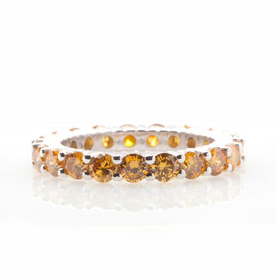 Cognac Eternity Ring