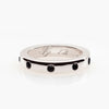 Black Diamond Melees Wedding Band