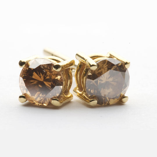 Chocolate Diamonds Earrings