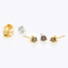 Men Natural Colored Diamonds Earrings