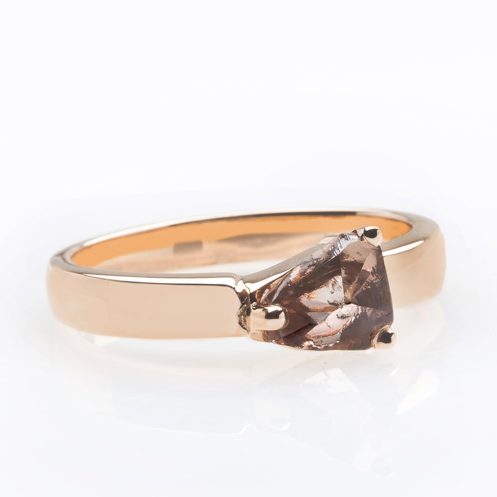 Chocolate Rough Diamond Ring