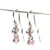 Rough Pink Diamond Earrings